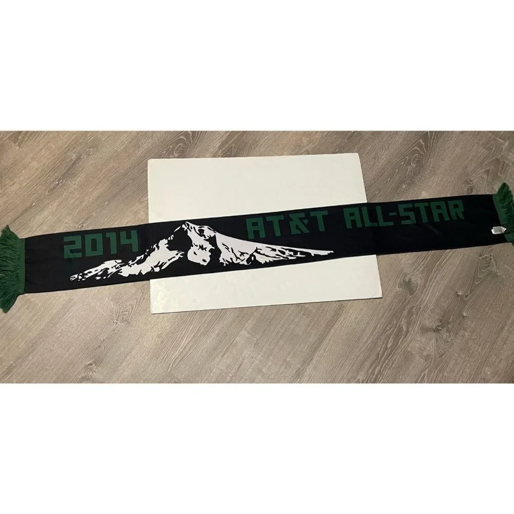 Adidas Portland Timbers Soccer scarf AT&T All Star Game 2014 MLS green